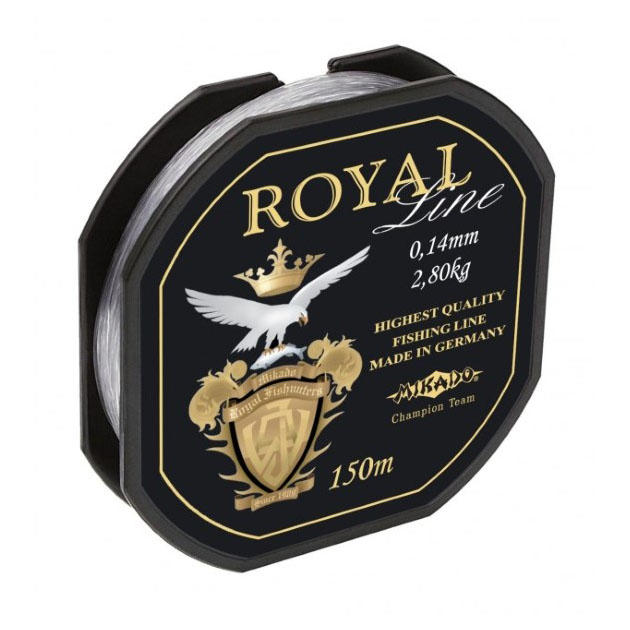 Леска Mikado ROYAL LINE 0,18 (150 м) - 4.90 кг.