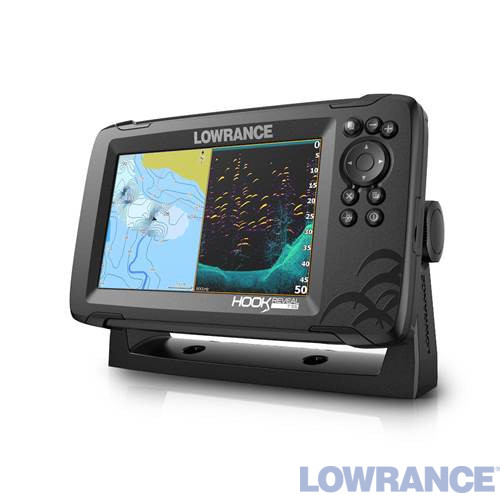 Lowrance HOOK Reveal 7 с датчиком HDI 50/200