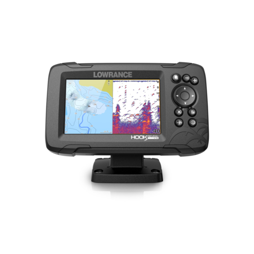 Lowrance HOOK Reveal 5 с датчиком HDI 83/200