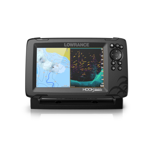 Lowrance HOOK Reveal 7 с датчиком HDI 83/200